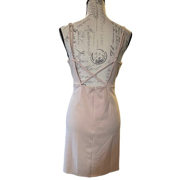 BP Moonlight Beige Spaghetti Strap Dress Size X-Large - Picture 2 of 5